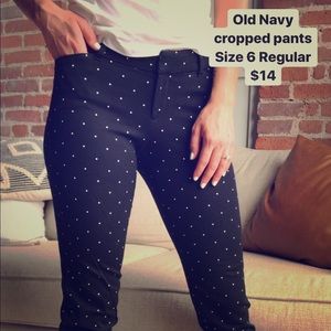 Old navy cropped pants